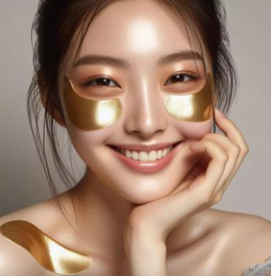 24K Gold Under Eye Patches